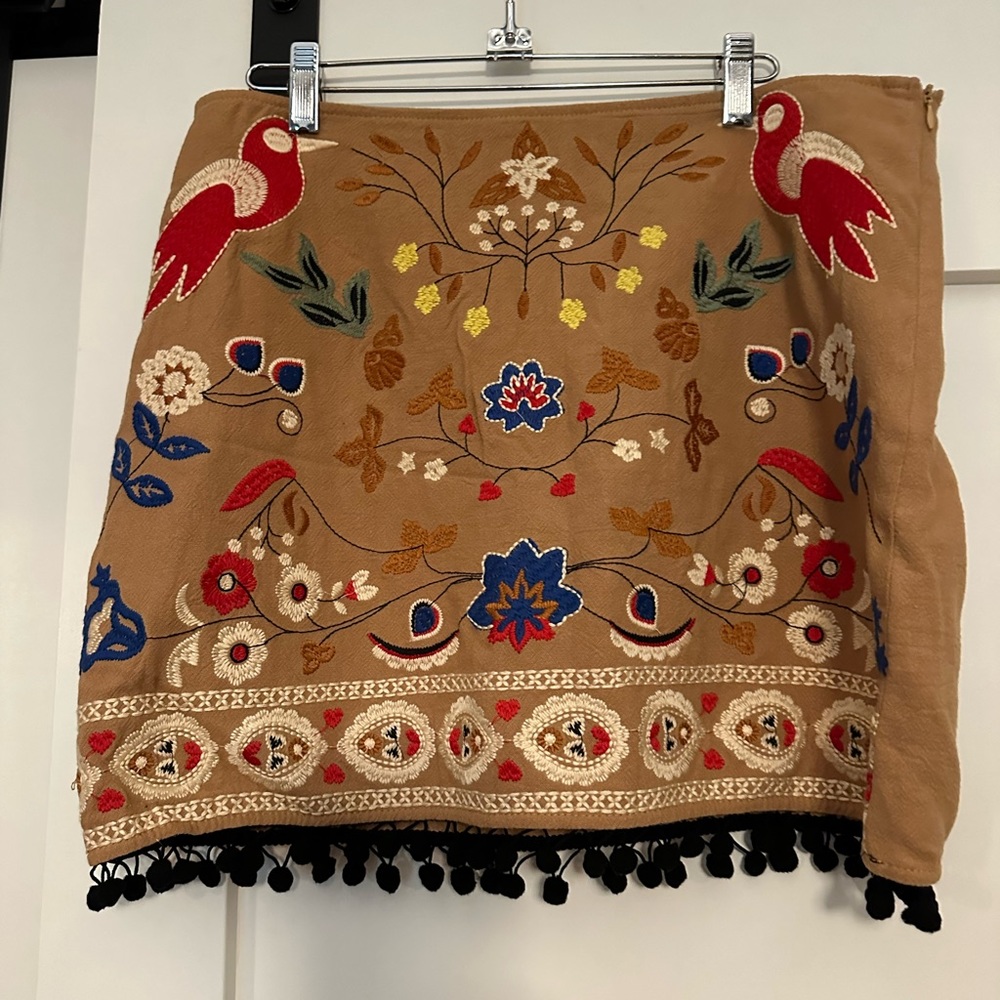 Woman’s embroidered skirt